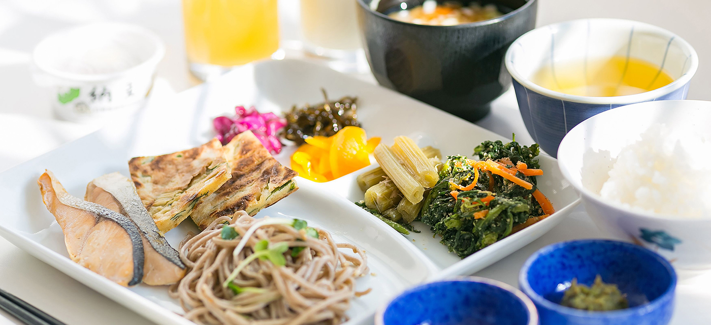 写真:朝食