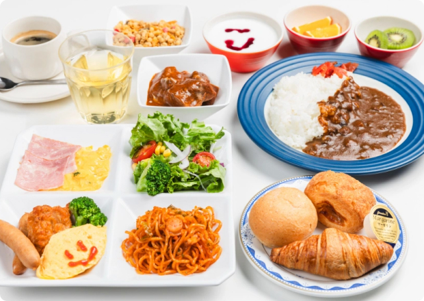 盛り付け例(洋食)