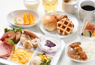 盛り付け例（洋食）