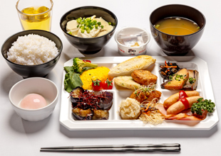 盛り付け例（和食）