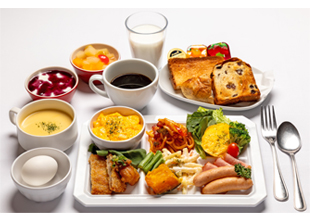盛り付け例（洋食）