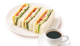 画像:朝食