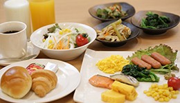 写真:朝食