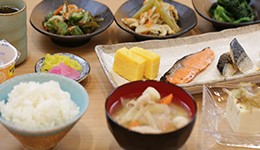 写真:朝食